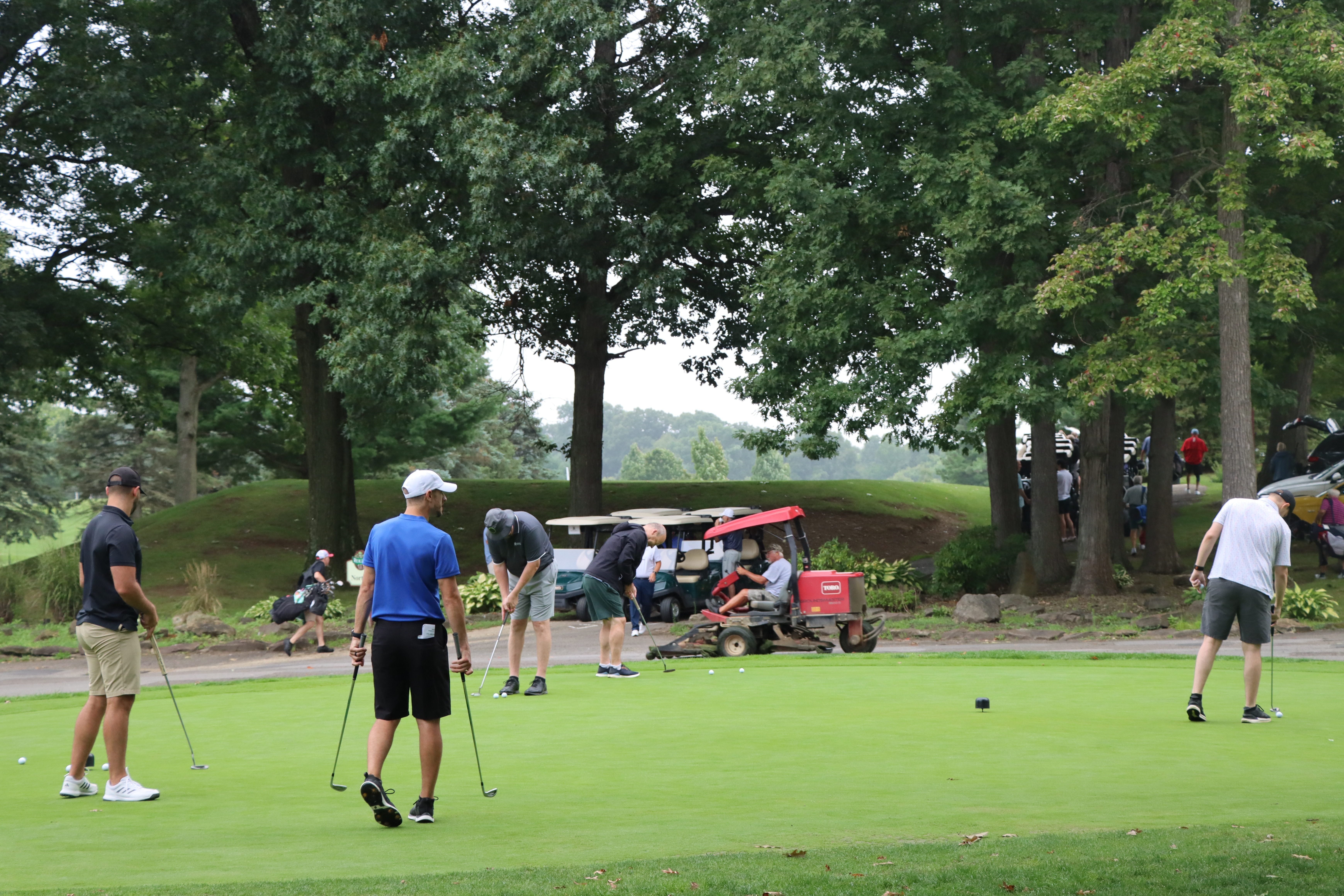 Golfing